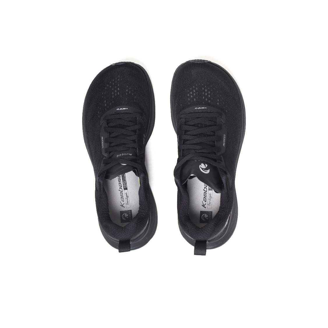 AVOCCO Ao Ge Icon Running Shoes Unisex Low-Top Black - POIZON