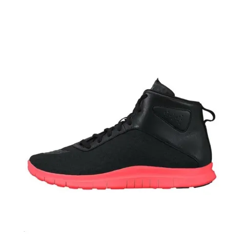 Nike Free Hypervenom Mid Black Hot Lava