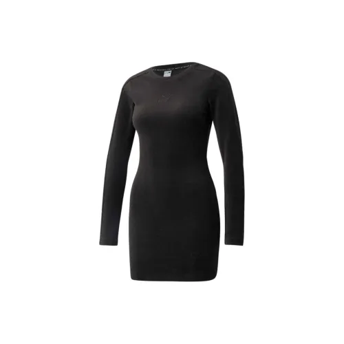 PUMA X SQUISHMALLOWS Long-Sleeved Dresses Women's Black