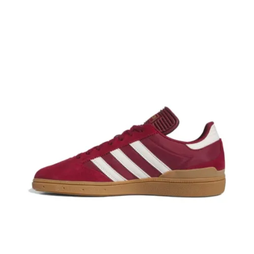Adidas Originals Busenitz Collegiate Burgundy Chalk White Gold Metallic