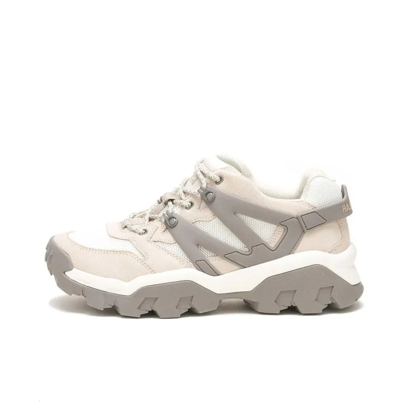 CAT Reactor Slip-Resistant Outdoor Shoes Unisex White Gray-0