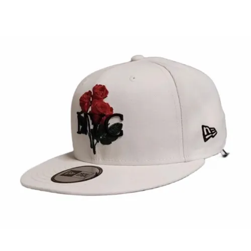 New Era Cotton Baseball Caps Unisex White