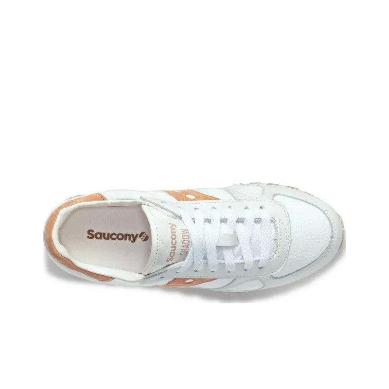 Saucony Shadow Original White Tan Women's-3
