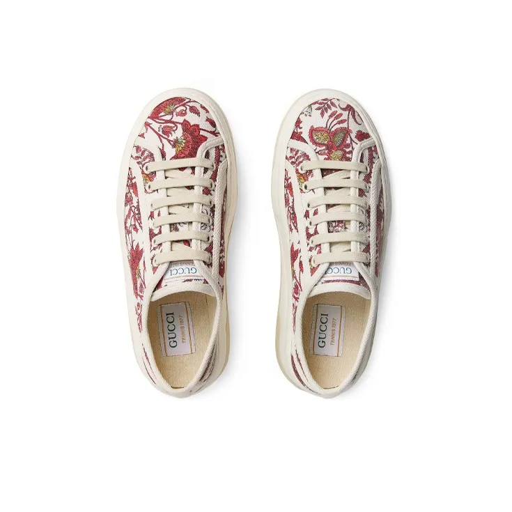 GUCCI Women's Floral Print Sneaker-3