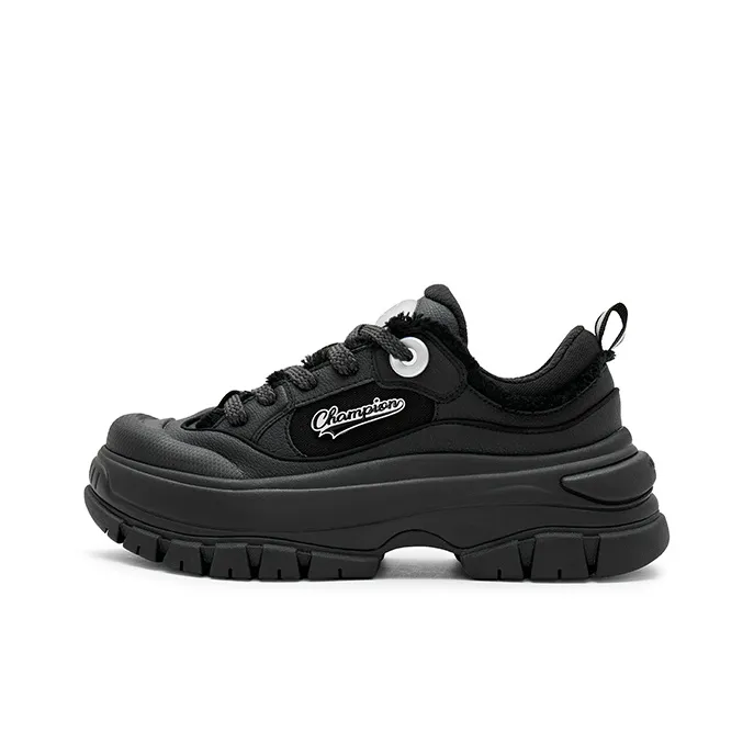 Champion Low Top Chunky Sneakers Women's Black-0