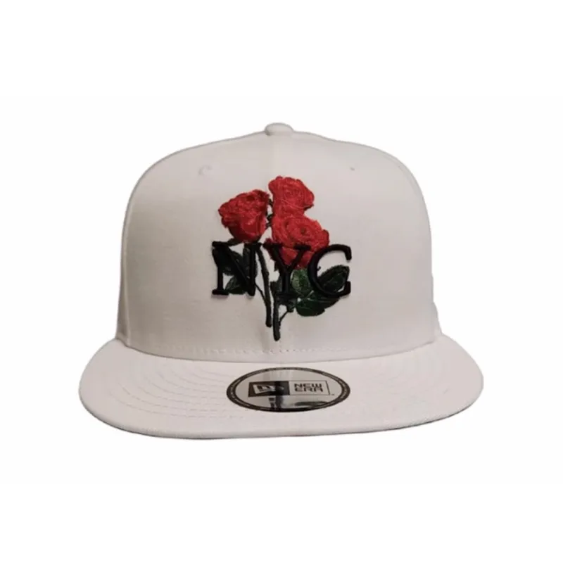 New Era Cotton Baseball Caps Unisex White-1