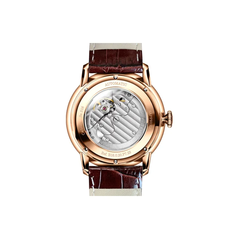 PONIGER Automatic Mechanical Movement Watch Men's Watches Gray Dial P9.17-B-2