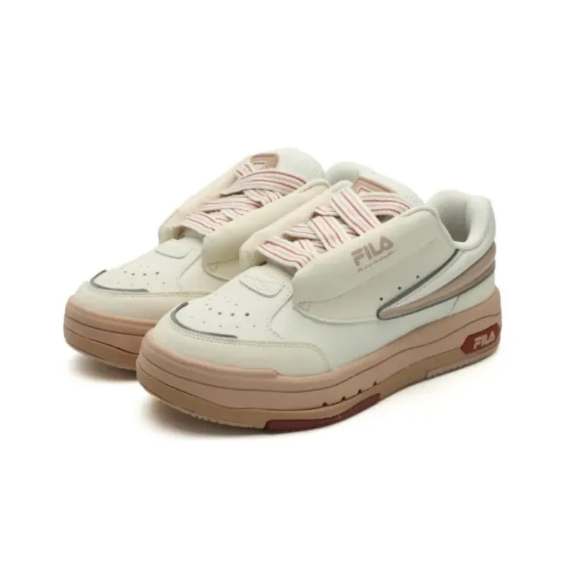 FILA Mix Skate Dance Shoes 'White Brown' Women's-2