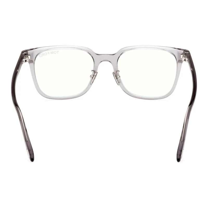 TOM FORD Plate Frame Rectangular Eyeglass Frames Unisex Gray-7