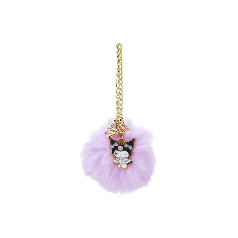 Sanrio Kuromi Diamond Sparkling Collection Dolls Plush Pendant 6cm High-0