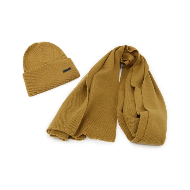 Lackpard Wool Knitted Fabric Beanies Unisex-6