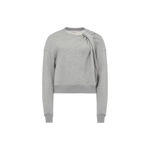 Alexander McQueen Sweatshirts Women's Gray