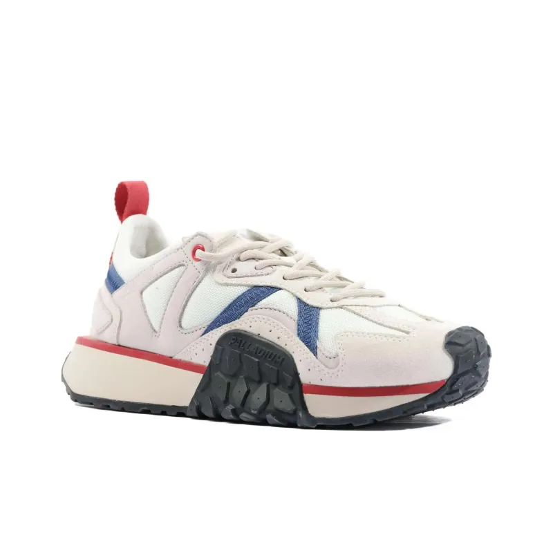 Palladium Troop Runner Cushioning Wear-Resistant Low-Top Casual Shoes Men's Ecru-1