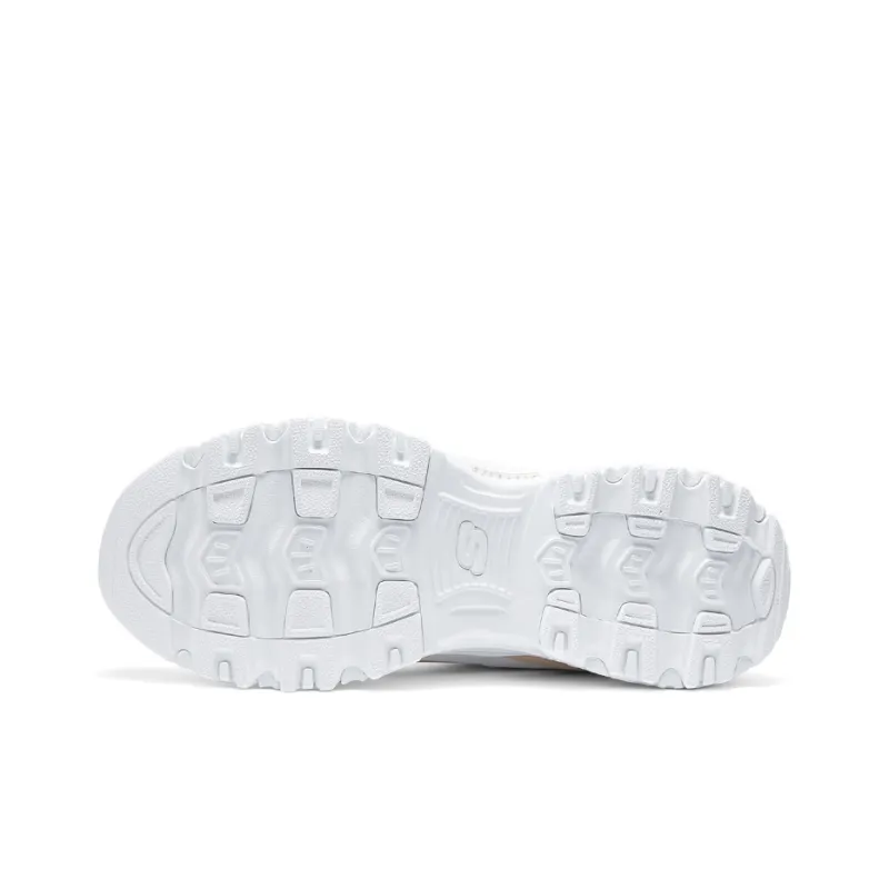Skechers D'LITES 1.0 Wear Resistant Support Height Increasing Low Top Chunky Sneakers-5