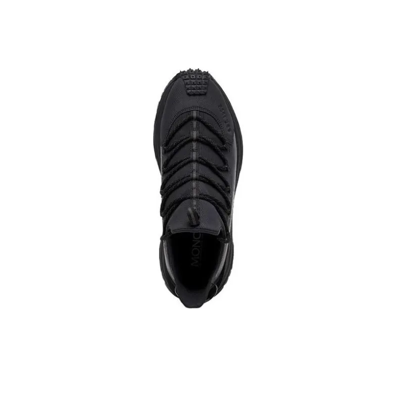 Moncler Trailgrip Lite 2 Cushioning Slip Resistant Low Top Casual Shoes Women's Black-4