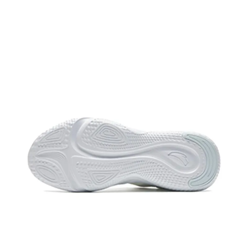 Anta God Walk 4 Slip Resistant Breathable Lightweight Low Top Casual Shoes Women's White-4