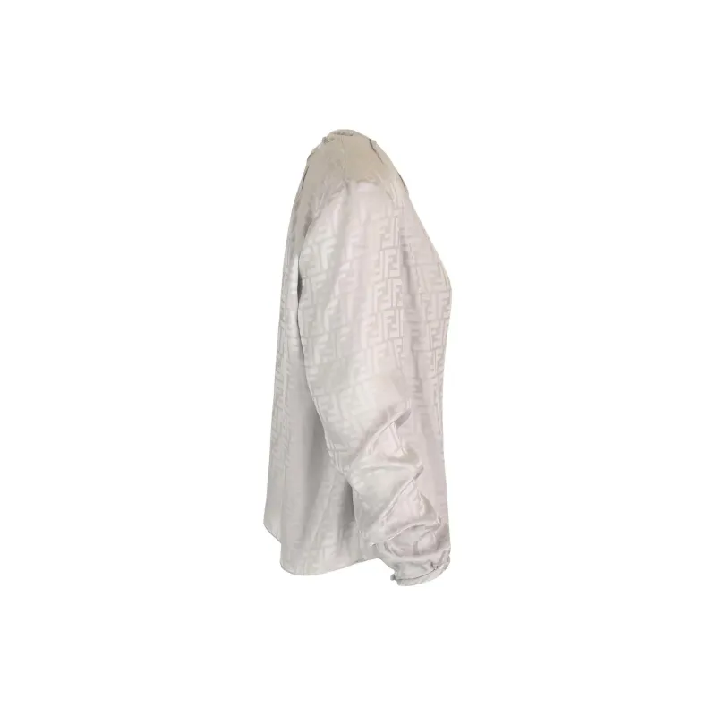 FENDI T-Shirts Women's Gray-2