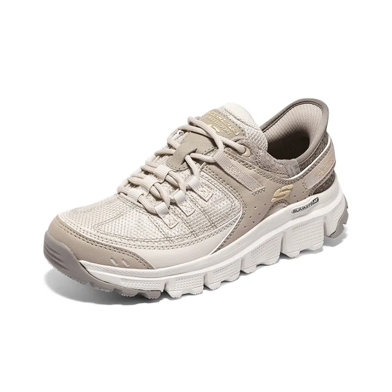 Skechers Summits AT Cushioned Wear-Resistant Supportive Lightweight Low-Top Casual Running Shoes Women's White-2