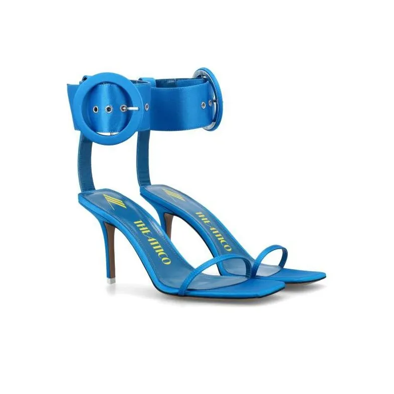 The Attico Open-toe Buckle-detail Sandals-1