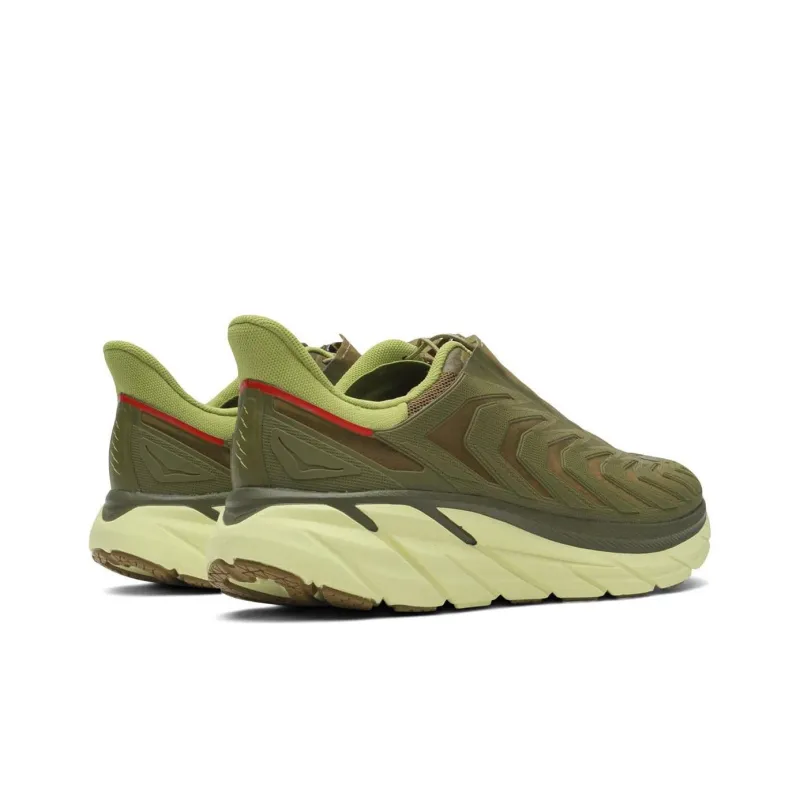 HOKA ONE ONE Project Clifton Avocado Dark Citron-3