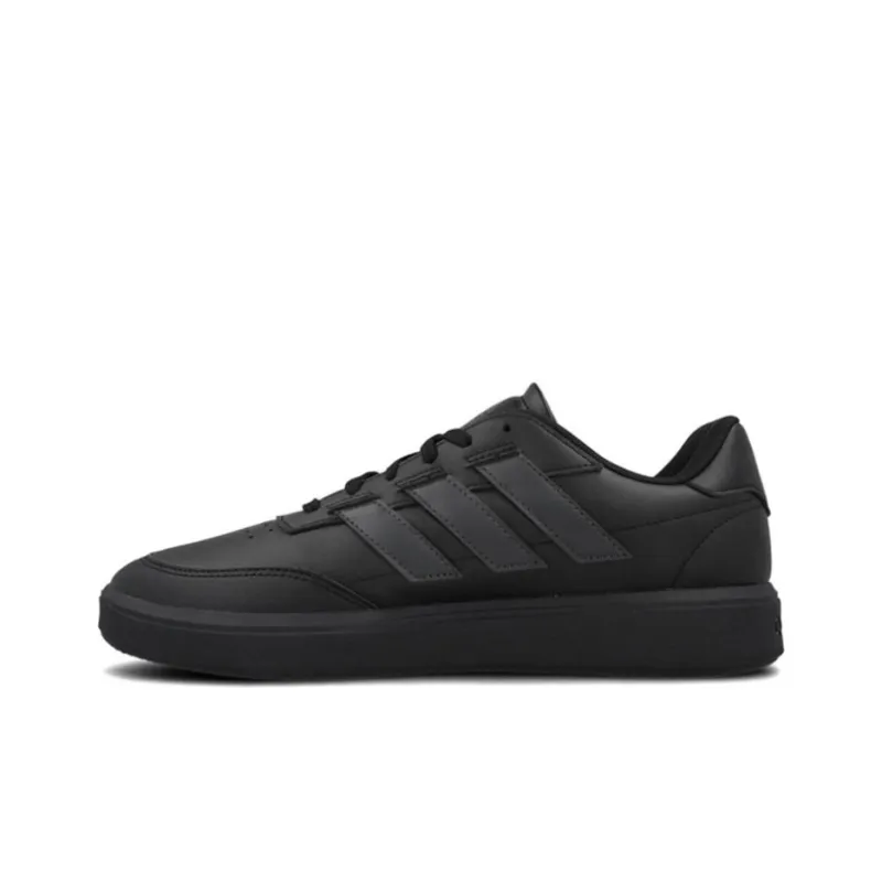 Adidas COURTBLOCK Anti Slip Wear Resistant Skateboard Shoes Unisex Black-0