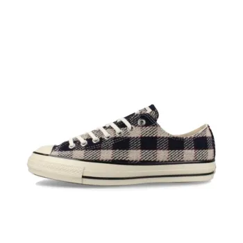 Converse All Star Us Wool Plaid Ox 'Black White'