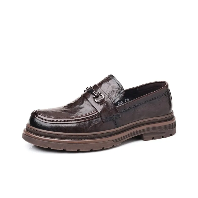 YEDANI Loafers Men Black/Brown-2