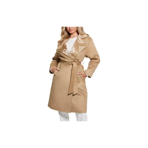 GUESS Coats Women's Beige