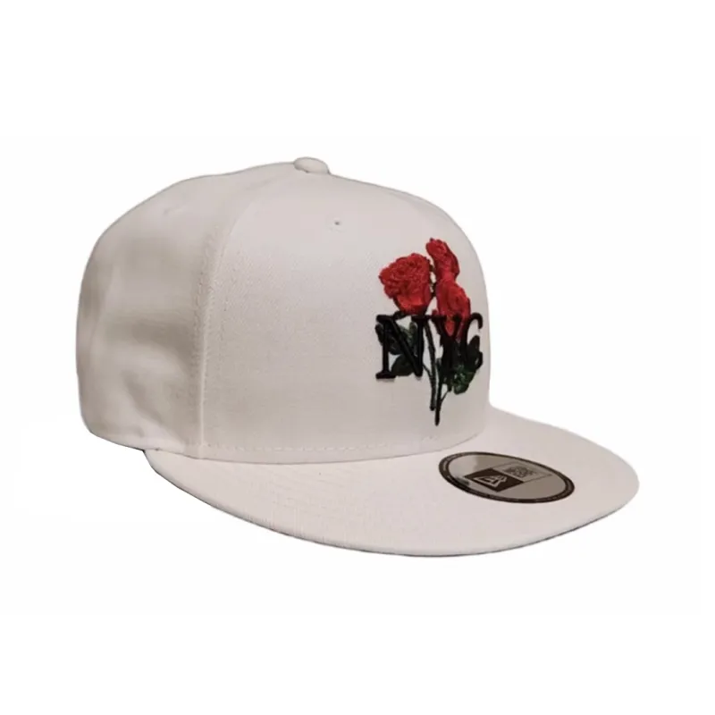 New Era Cotton Baseball Caps Unisex White-2
