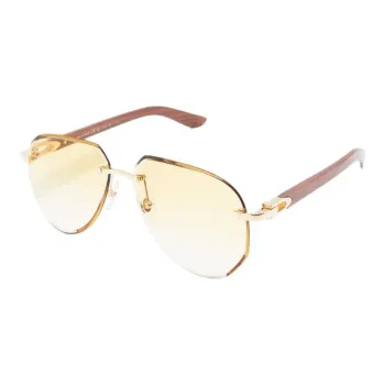 Cartier C Decor Pilot frame Sunglasses