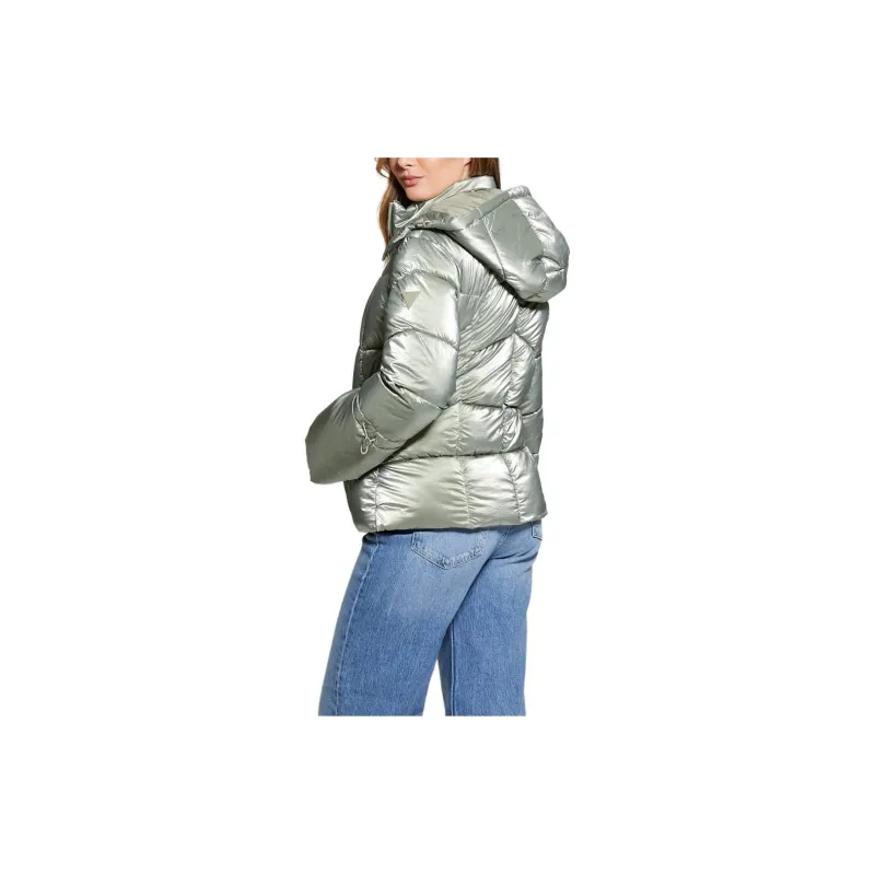 GUESS Jackets Coats Women's Light Green-1