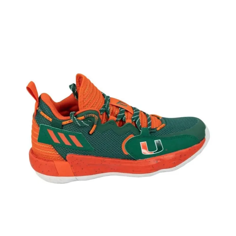 Adidas Dame 7 Extply 'University Of Miami'-1