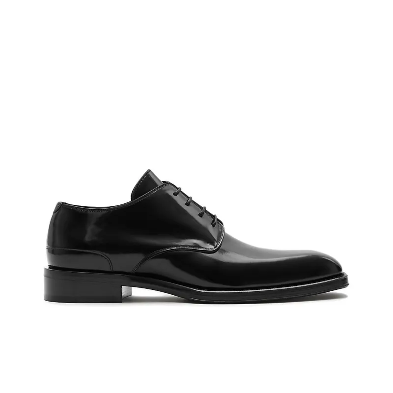 Burberry Patent-leather Derby Shoes-1