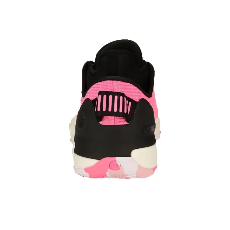 LiNing YuShuai 13 Cushioned Anti Slip Wear Resistant Breathable Lightweight Mid Top Basketball Shoes Men's Black Pink-3