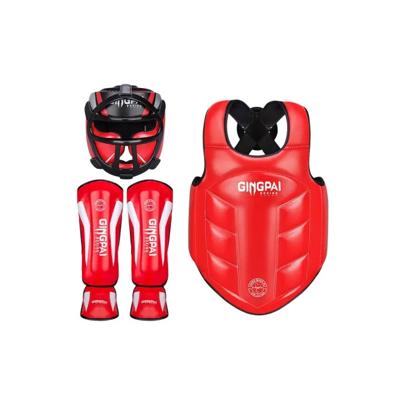 Competition Boxing Protective Gears Pu Unisex-11