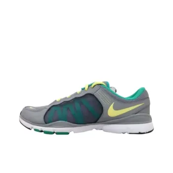 Nike Flex Trainer Ii 2 Grey/Electric Yellow Atomic Teal Women's