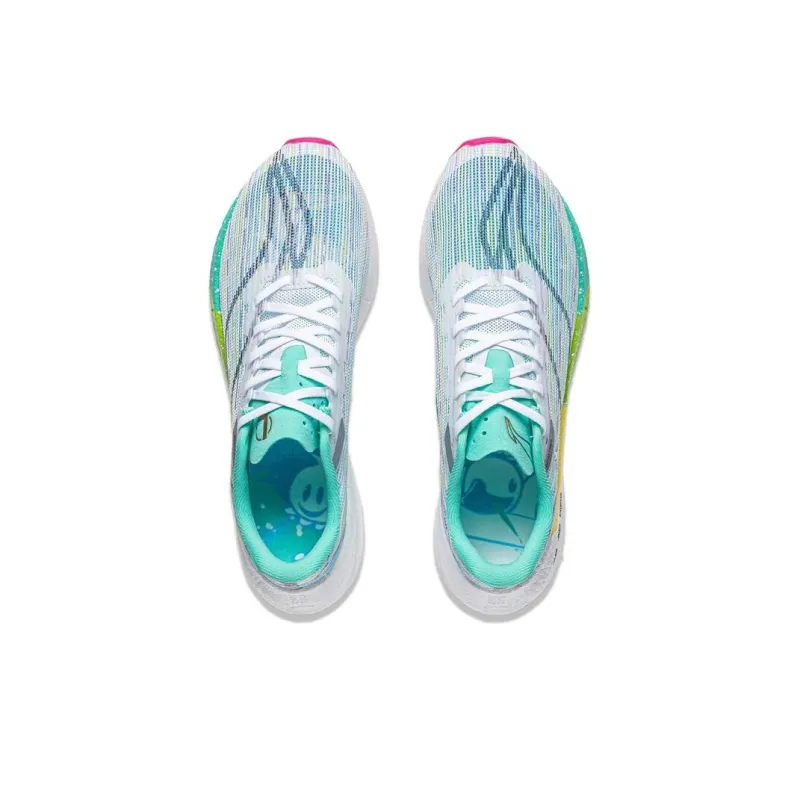 LiNing Feidian 3 Challenger Wear Resistant Low Top Running Shoes Women's Standard White-3