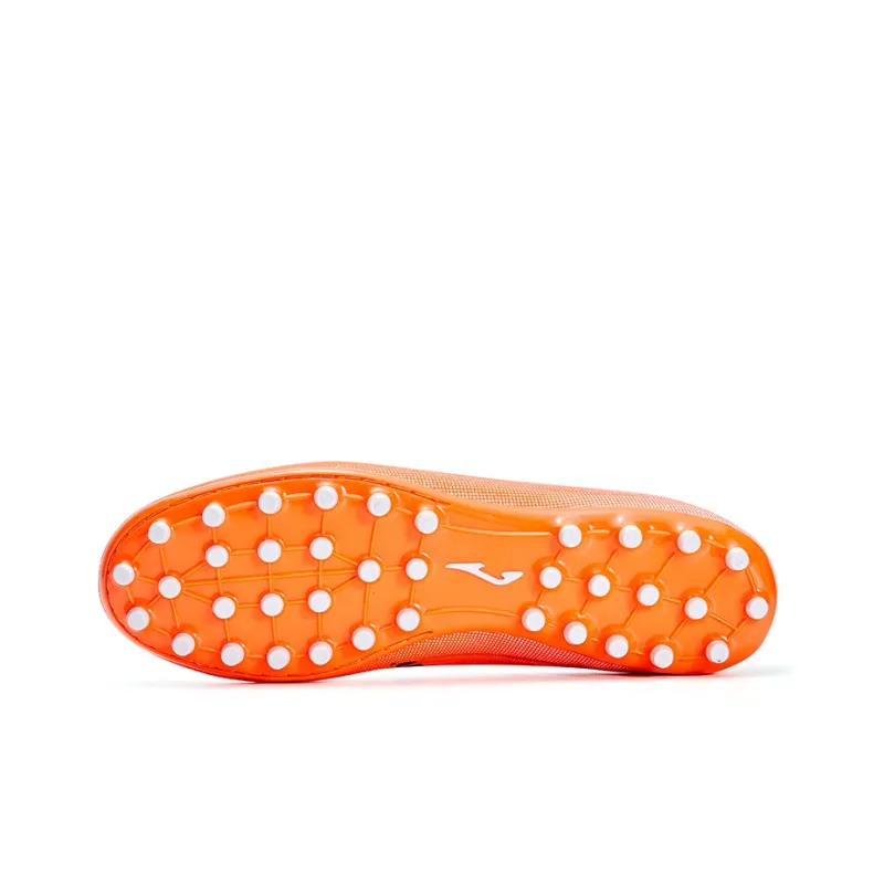 Joma MG Rubber Short Studs Anti Slip Wear Resistant Soccer Shoes Men's Orange-5