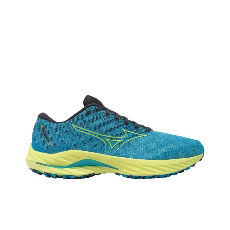 Mizuno Wave Inspire 19 Super Wide 'Jet Blue Bolt'-1