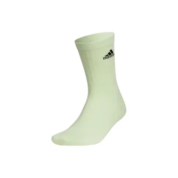 Adidas Mid-Calf Socks Unisex 1 Pack Lime Green/Black