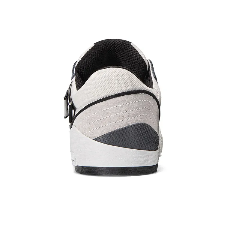 Kappa Anti Slip Wear Resistant Low Top Skateboard Shoes Unisex Black White-4
