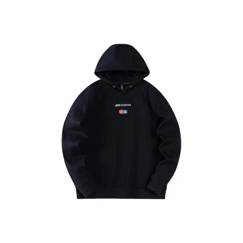 ANTA Champion All Weather Series Sweatshirts Unisex Black