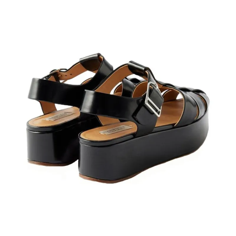 GABRIELA HEARST Roman Sandals Women's Black-2