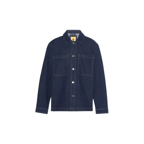 Timberland Denim Jacket Men's Ink Wash Blue
