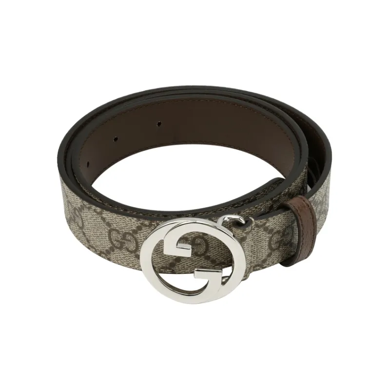 GUCCI Interlocking G Belt Monogram Gg Plus-1