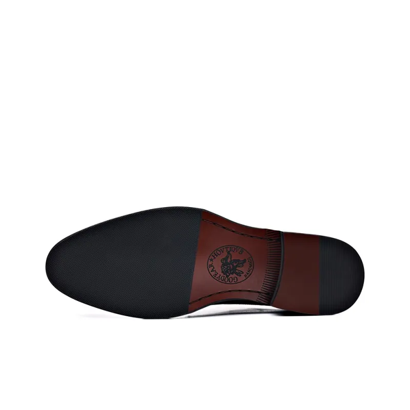 ZUWUDONG Dress Shoes Men's Black-4