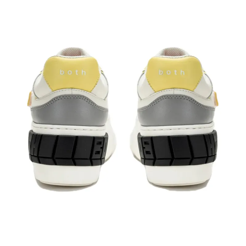 Both Tyres Low Top Skateboard Shoes Women's White-5