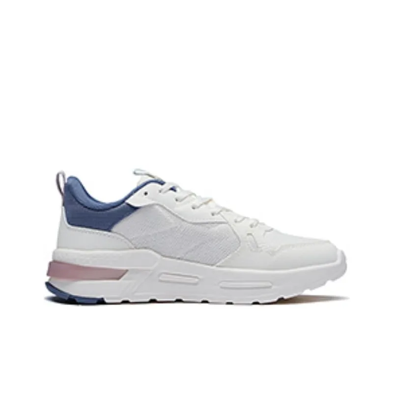 361° Anti Slip Wear Resistant Low Top Sports Casual Shoes Women's Matte Blue-1