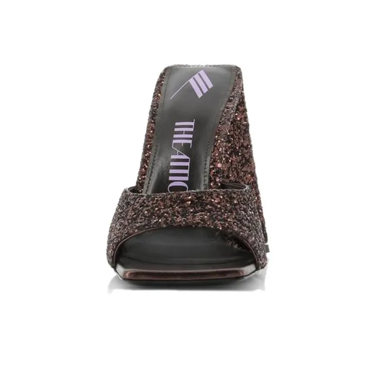 The Attico Devon Sequin embellished Sandals Women's-3