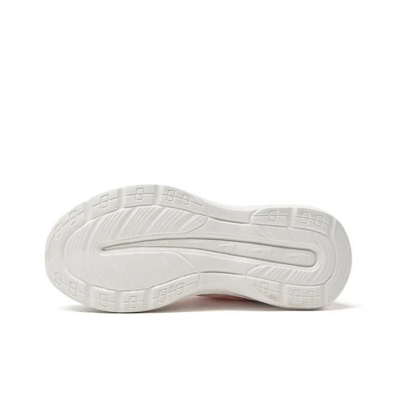 Warrior Breathable Low Top Running Shoes Women's White Pink Moon-4